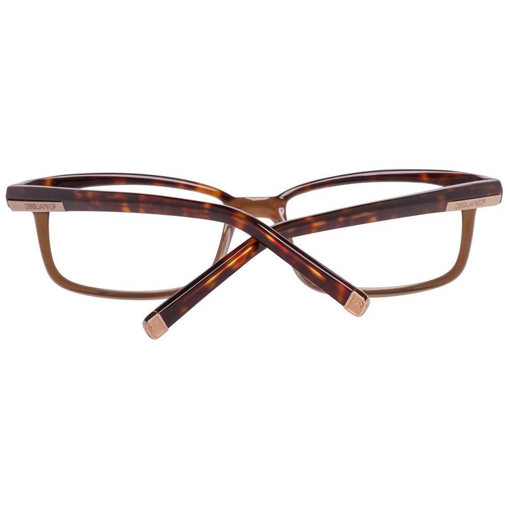 Dsquared² kahverengi plastik çerçeveler